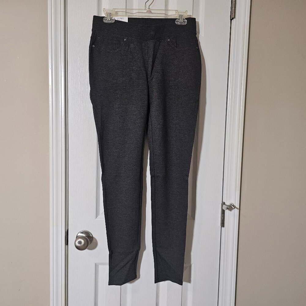 Seven7 Pull On Ponte Pants / Leggings - Gray - NWT - Size Medium - 29x29
